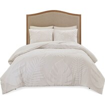 ariana white king california king bedding set   