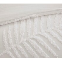 ariana white king california king bedding set   