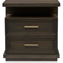 arielle bedroom dark brown  pc king bedroom   
