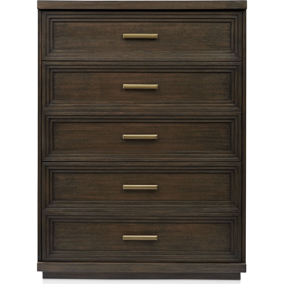 arielle bedroom dark brown chest   