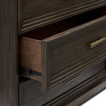 arielle bedroom dark brown chest   