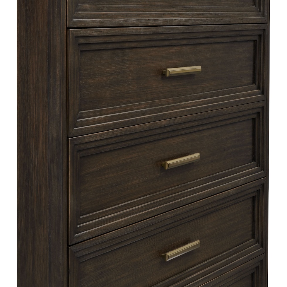 arielle bedroom dark brown chest   