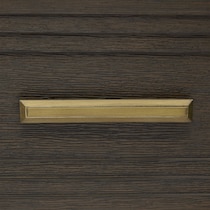 arielle bedroom dark brown dresser and mirror   