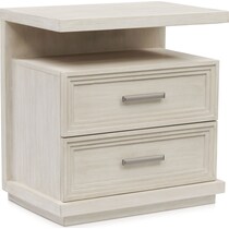 arielle bedroom white  pc queen storage bedroom   