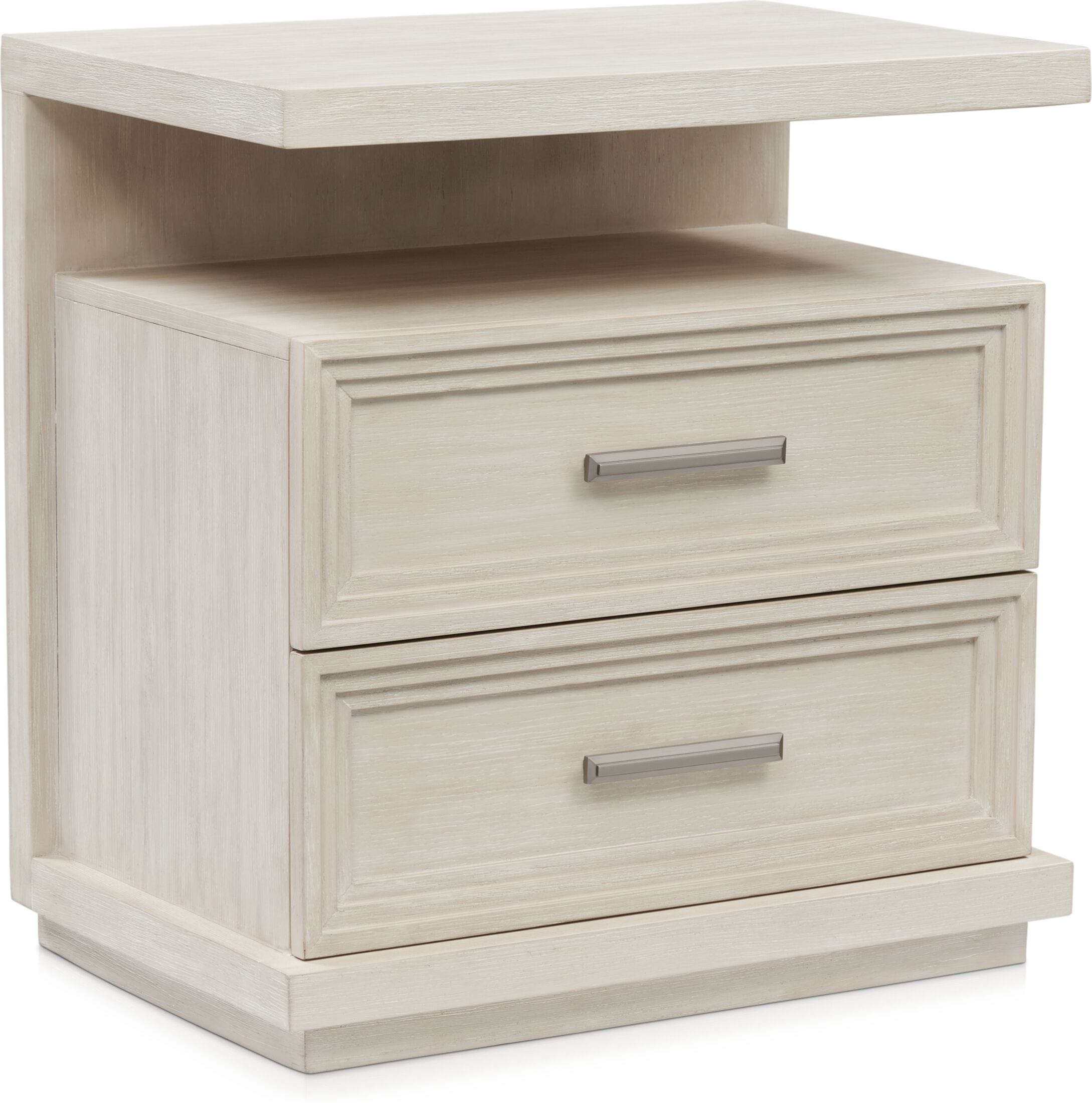 Parchment white nightstand discount