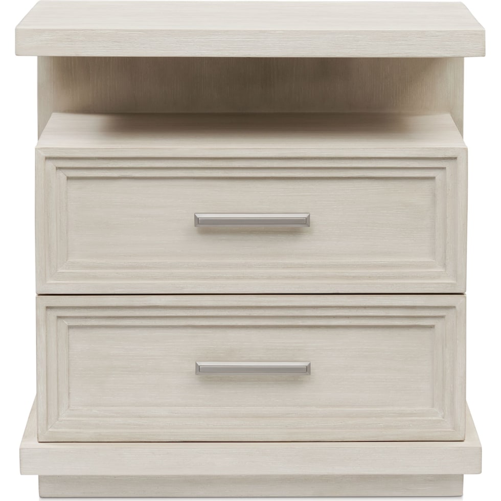 arielle bedroom white nightstand   