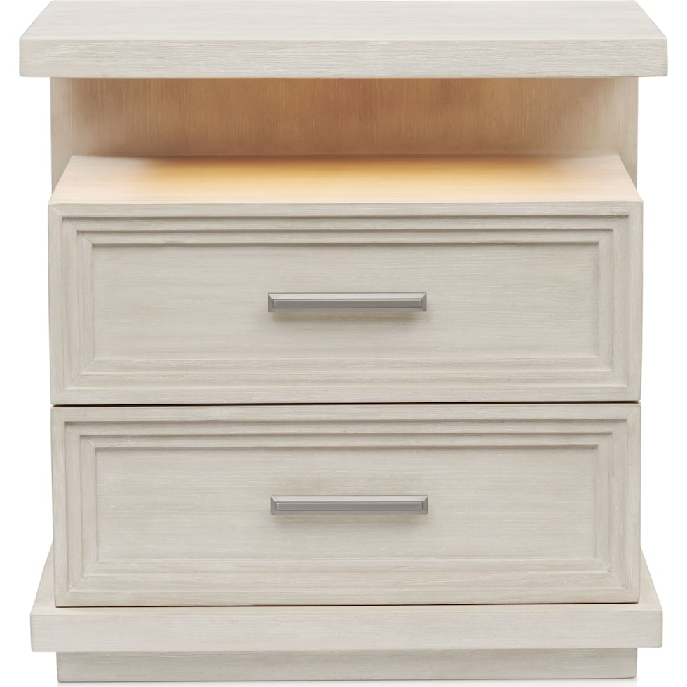 arielle bedroom white nightstand   