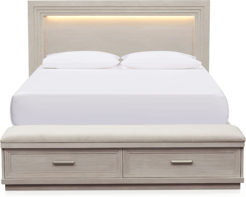 Arielle Storage Bed Value City Furniture