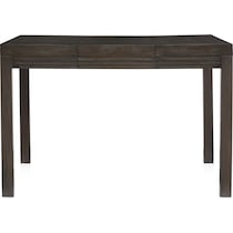 arielle dining dark brown counter height dining table   