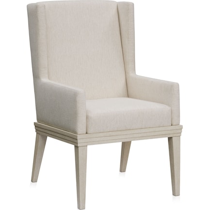 Arielle Host Chair - Parchment