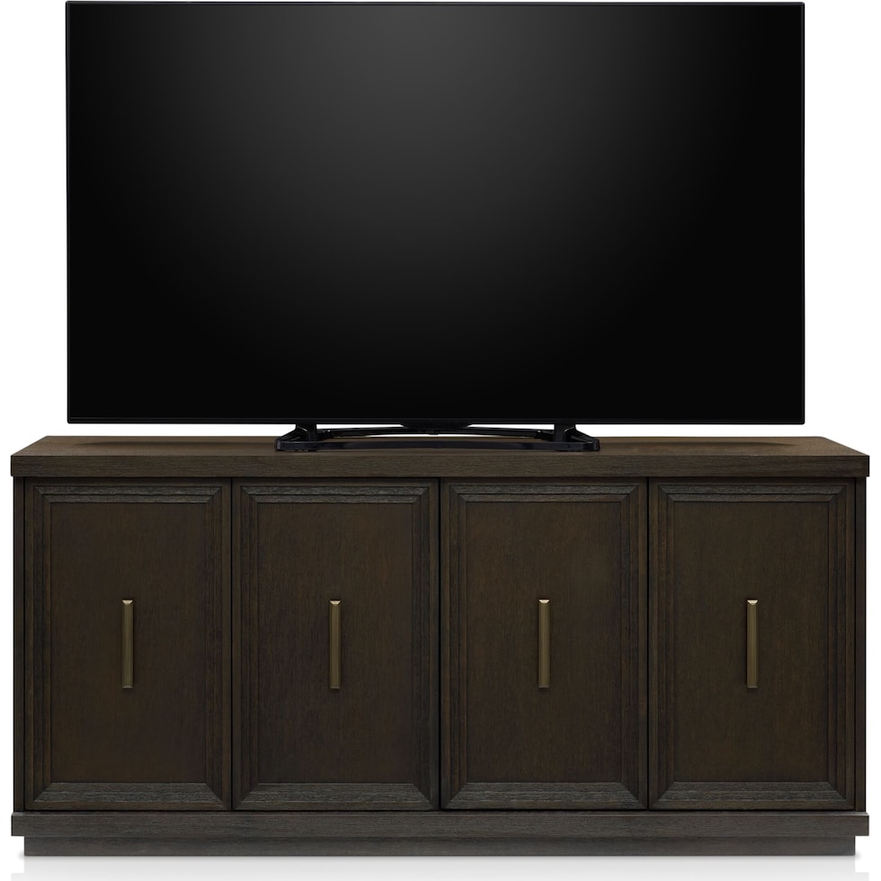 arielle occasional tables dark brown tv stand   