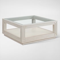arielle occasional tables neutral coffee table   