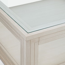 arielle occasional tables neutral coffee table   