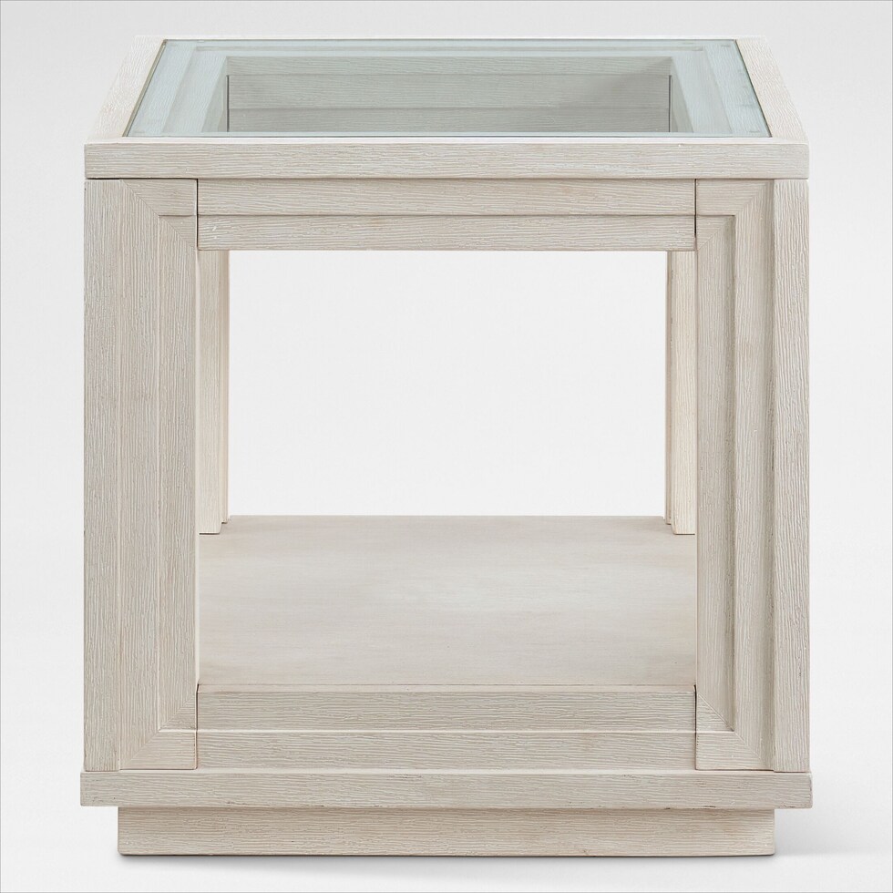 arielle occasional tables neutral end table   
