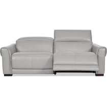 aris gray sofa   