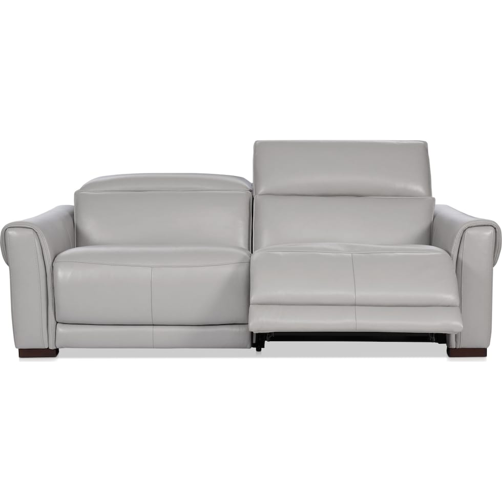 aris gray sofa   