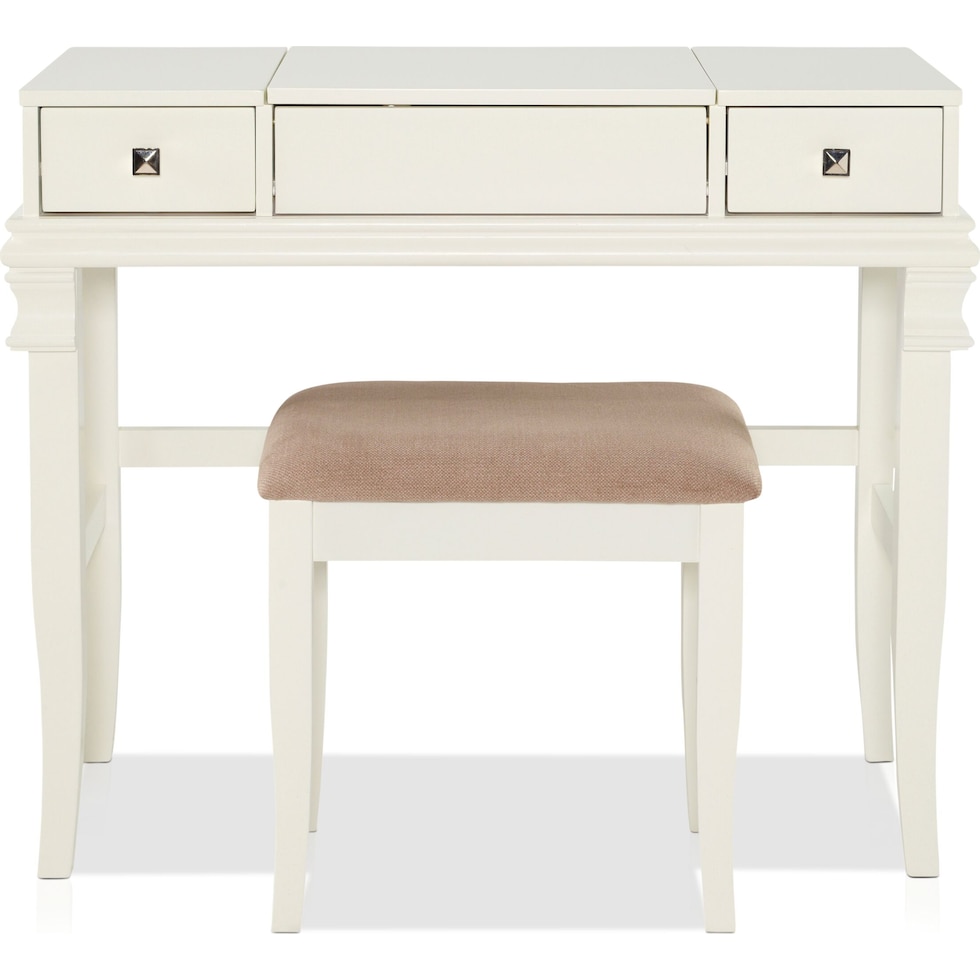 ariya white vanity   