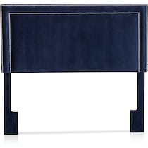 arleigh blue queen headboard   
