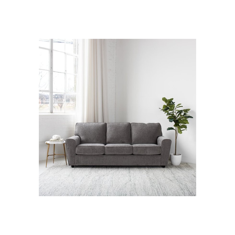 arlis gray sofa   