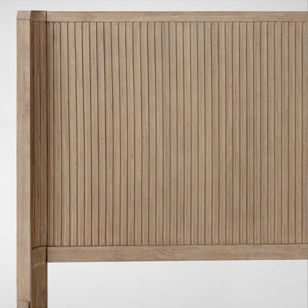 arlo light brown  pc king bedroom   
