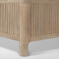 arlo light brown  pc king bedroom   