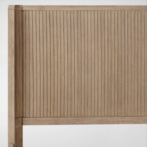 arlo light brown  pc king bedroom   