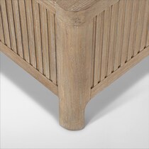 arlo light brown  pc king bedroom   