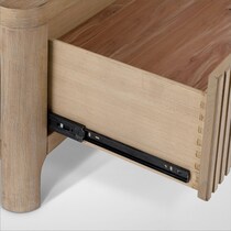 arlo light brown  pc king bedroom   