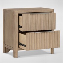 arlo light brown  pc king bedroom   