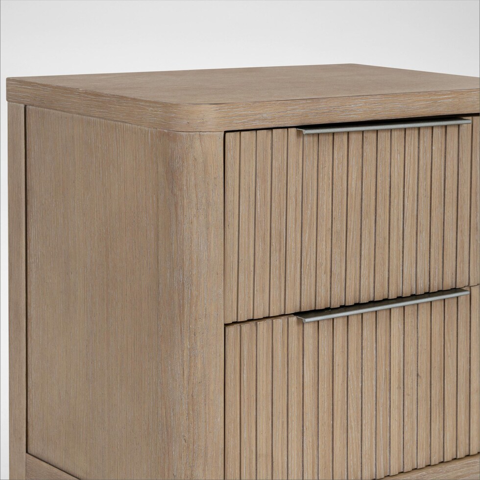 arlo light brown  pc king bedroom   
