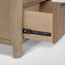 arlo light brown  pc king bedroom   