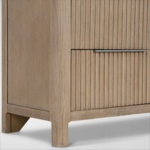 arlo light brown  pc king bedroom   