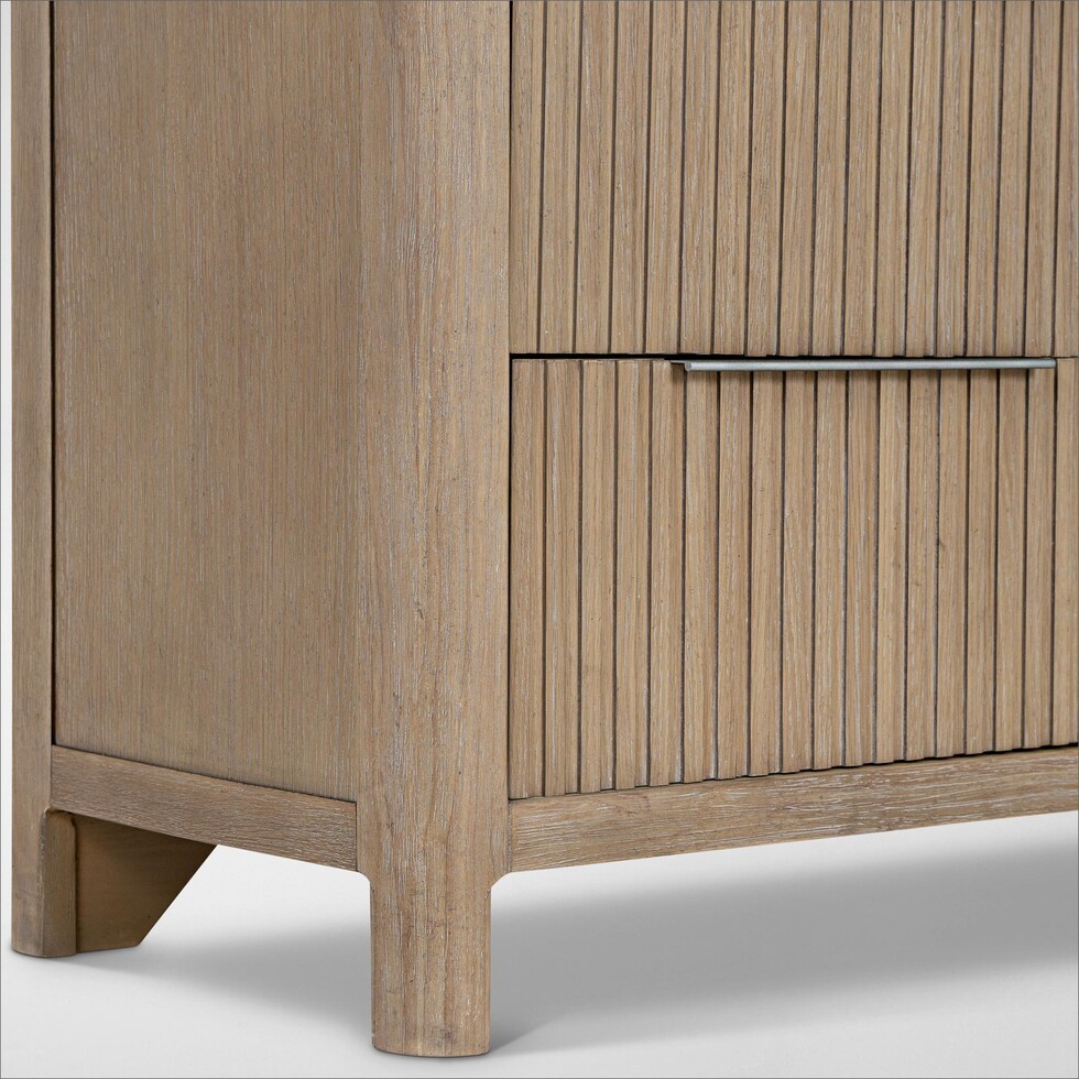 arlo light brown  pc king bedroom   