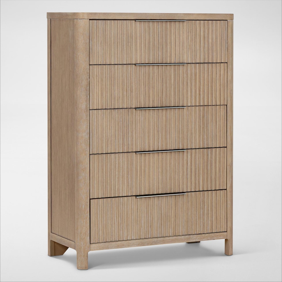 arlo light brown chest   