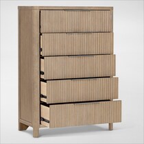 arlo light brown chest   
