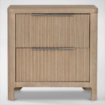 arlo light brown nightstand   