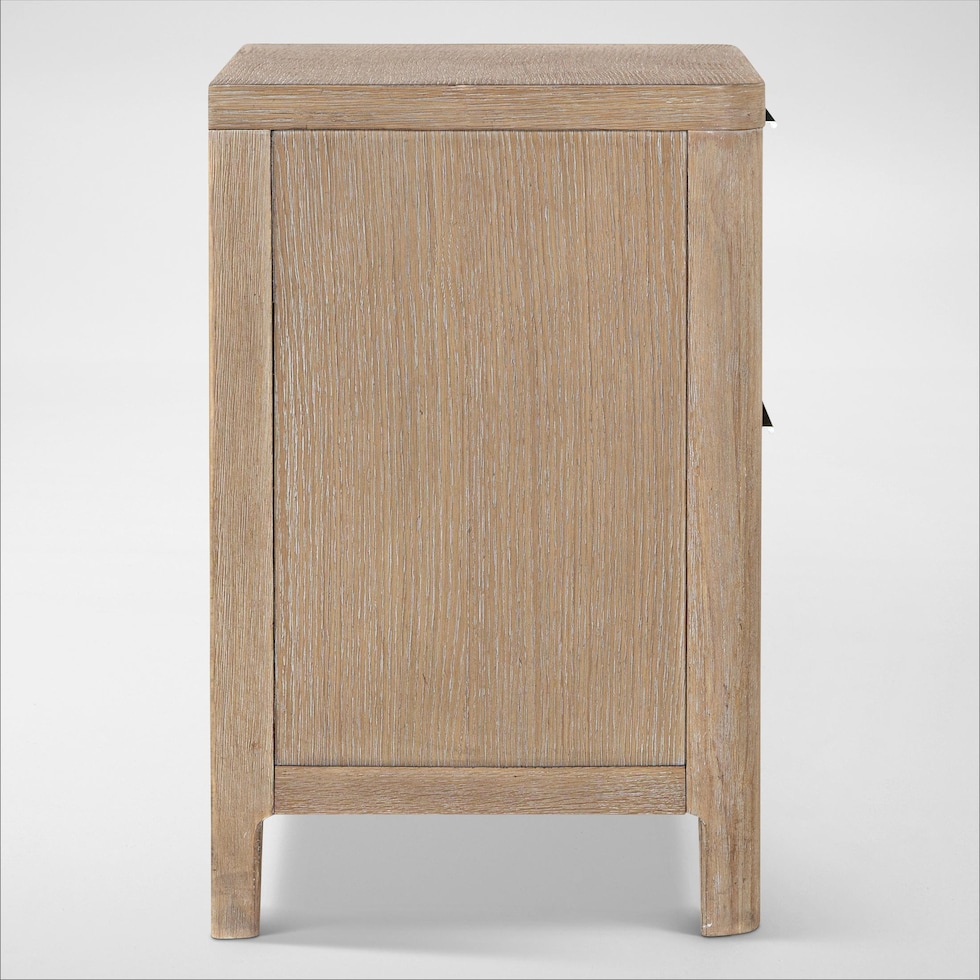 arlo light brown nightstand   