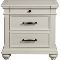 arnit white nightstand   