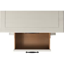 arnit white nightstand   
