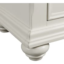 arnit white nightstand   
