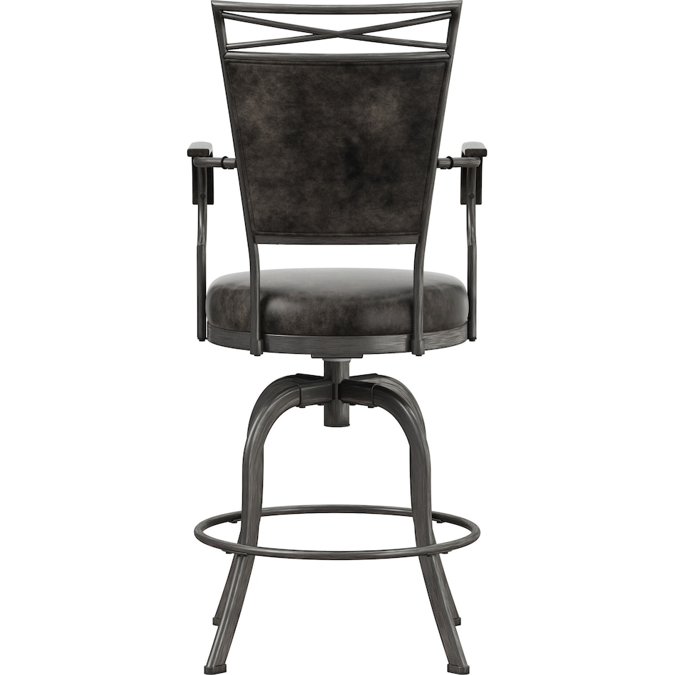 arno gray counter height stool   