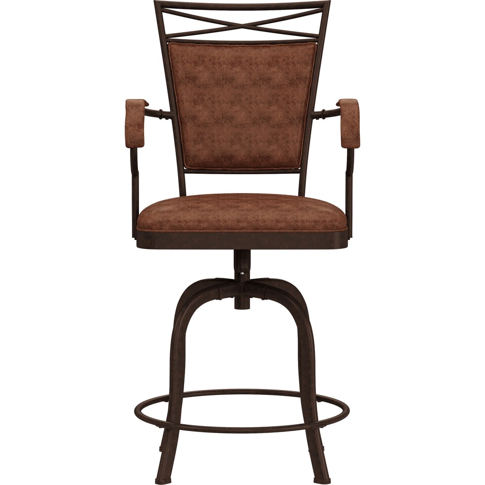 arno metal counter height stool   
