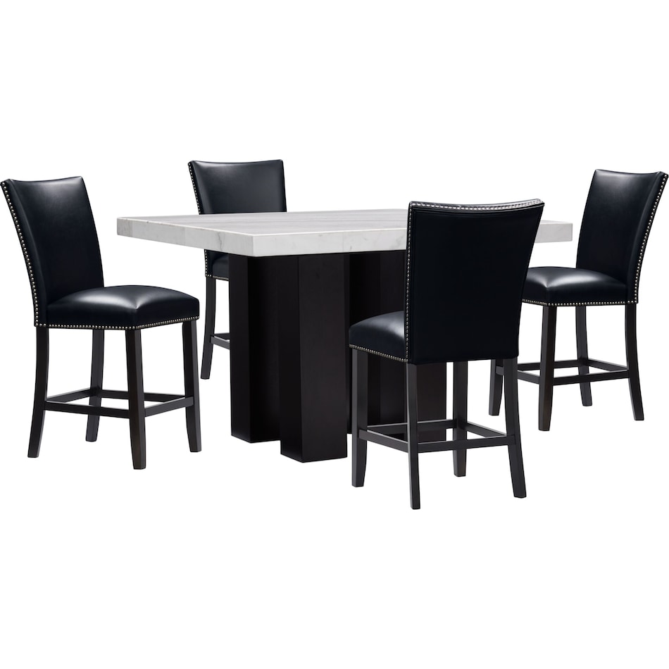 artemis counter height black  pc counter height dining room   