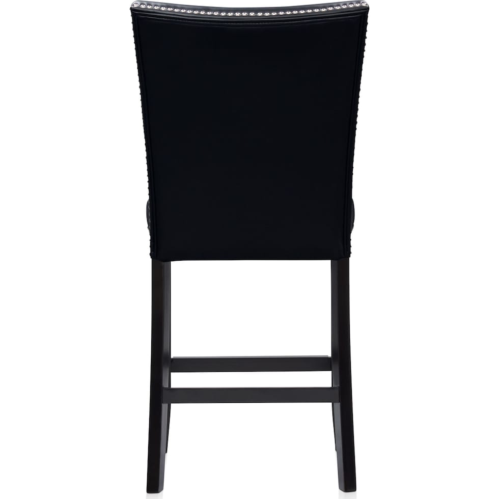 artemis counter height black counter height stool   