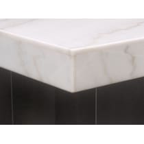 artemis counter height white marble blue  pc counter height dining room   