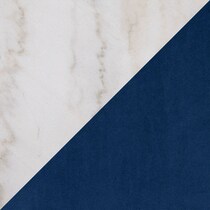 artemis counter height white marble blue  pc counter height dining room   