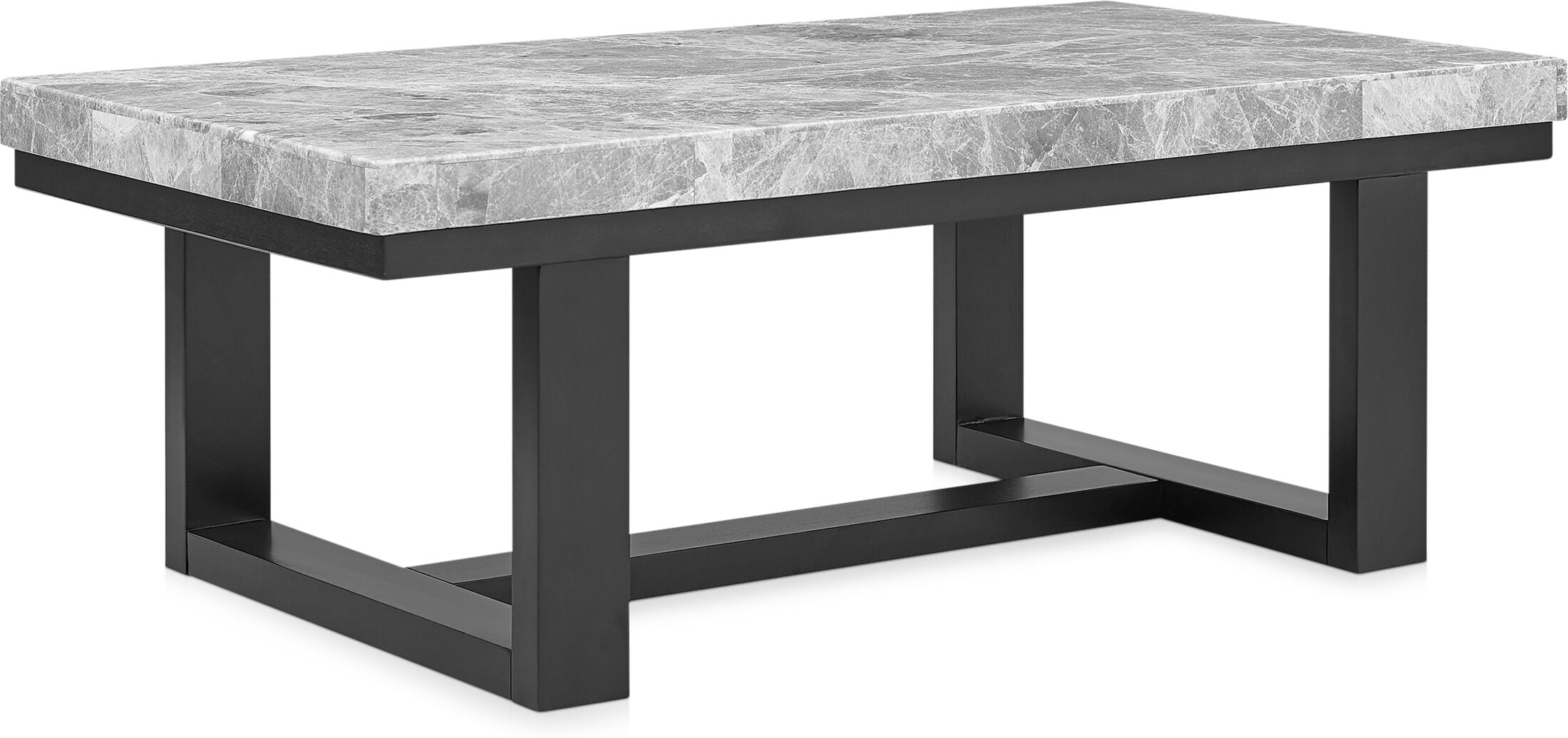 Artemis Marble Coffee Table Gray Value City Furniture