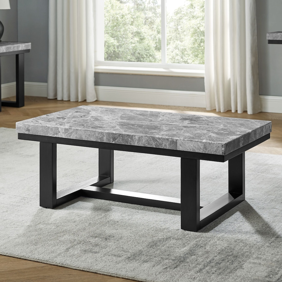 artemis tables gray coffee table   