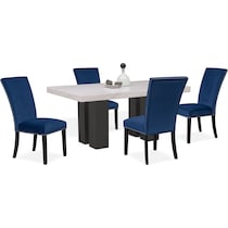 Artemis Marble Dining Table And 4, Value City Dining Room Furniture
