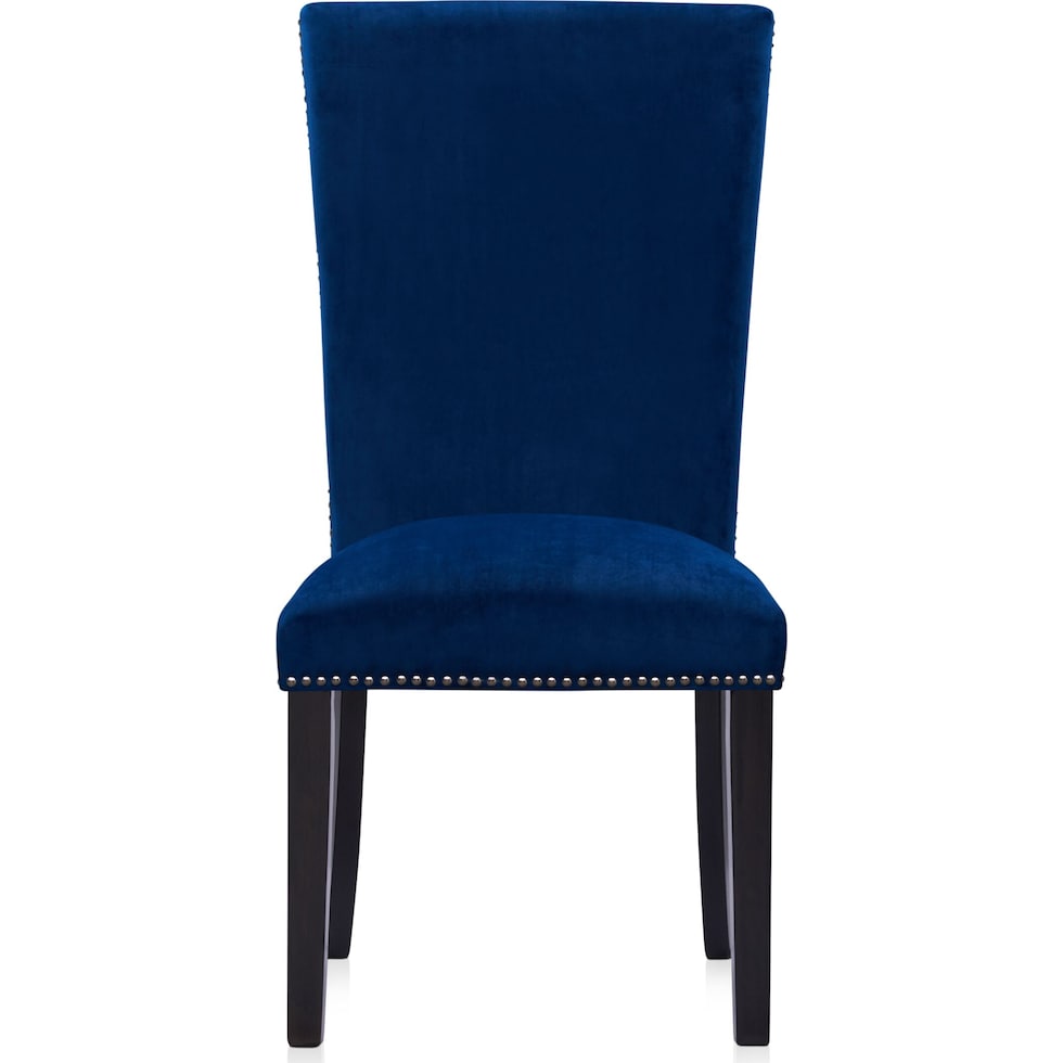 artemis blue side chair   